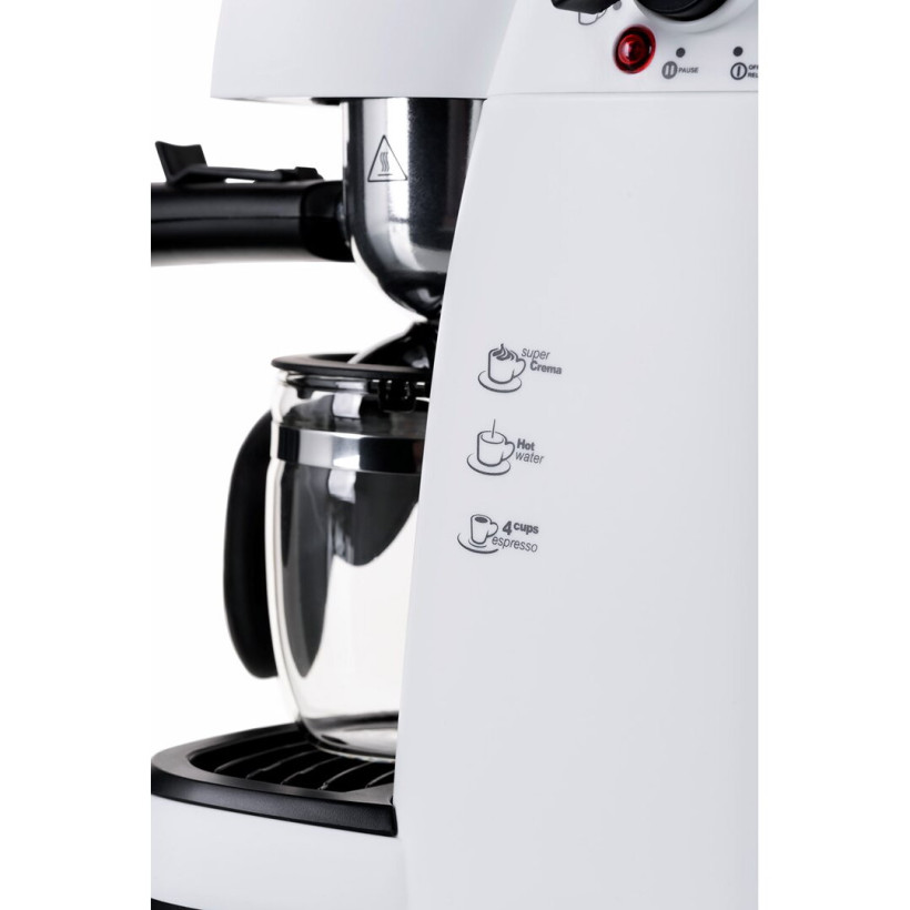 Рожковая кофеварка эспрессо Amica CD 1011 W  Фото №4