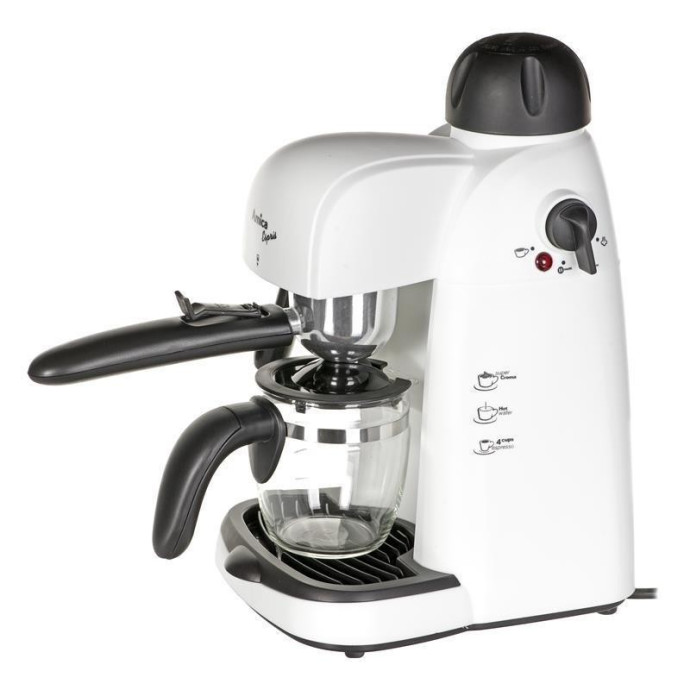 Рожковая кофеварка эспрессо Amica CD 1011 W  Фото №0