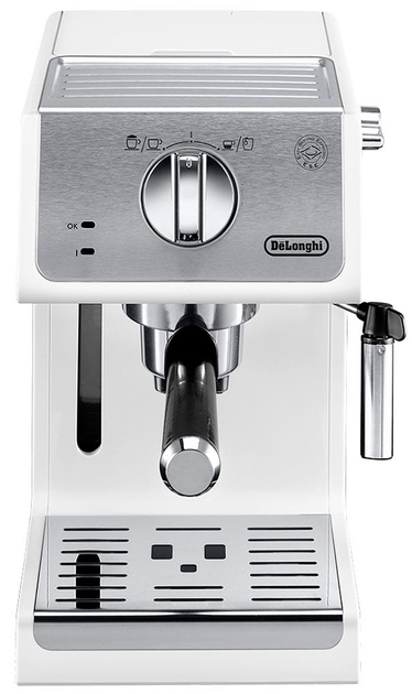 Ріжкова кавоварка еспресо Delonghi ECP 33.21 W  Фото №1
