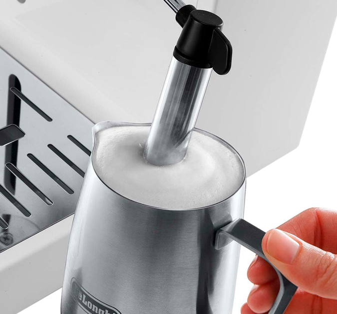 Ріжкова кавоварка еспресо Delonghi ECP 33.21 W  Фото №2
