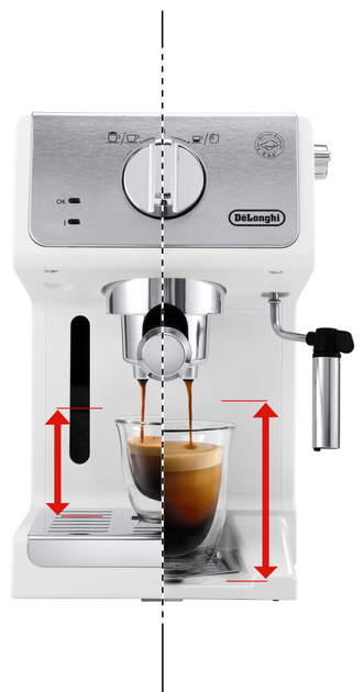 Ріжкова кавоварка еспресо Delonghi ECP 33.21 W  Фото №4