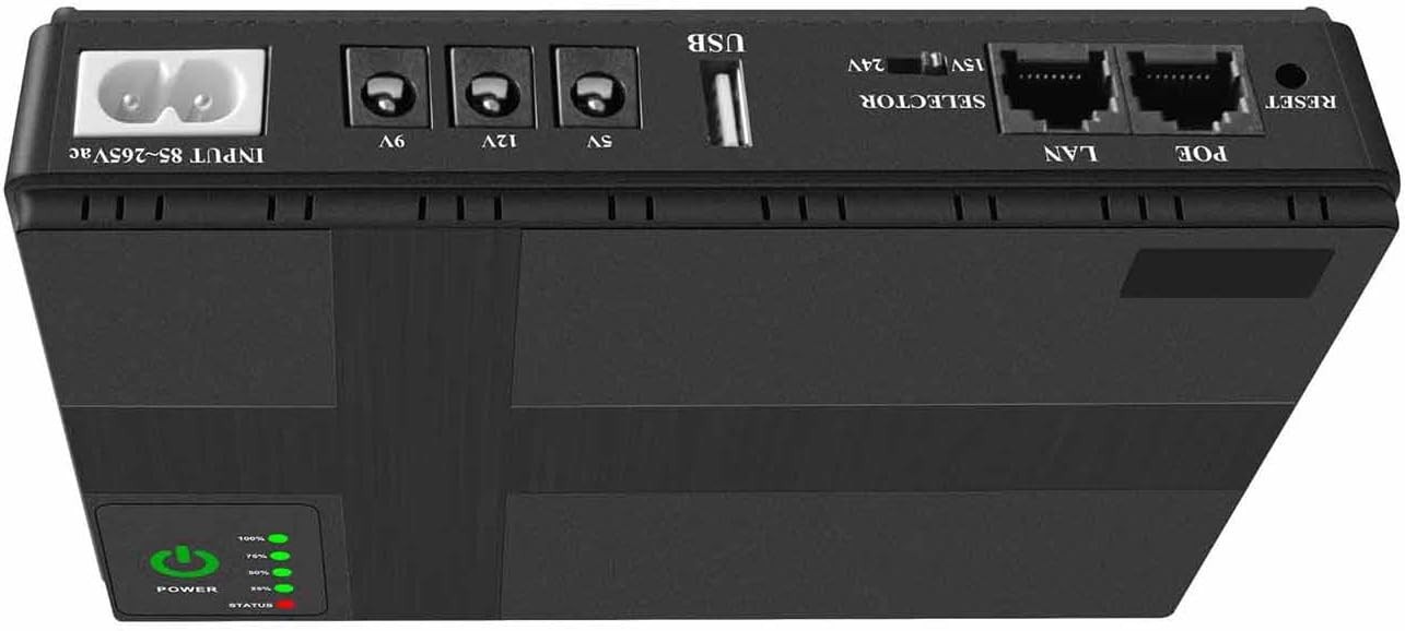 Источник бесперебойного питания для роутера MUST DC UPS 10400mAh