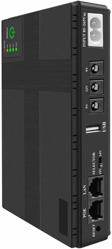 Источник бесперебойного питания для роутера MUST DC UPS 10400mAh  Фото №0