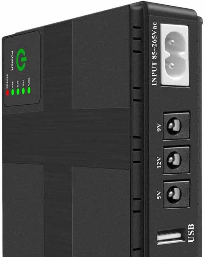 Источник бесперебойного питания для роутера MUST DC UPS 10400mAh  Фото №4