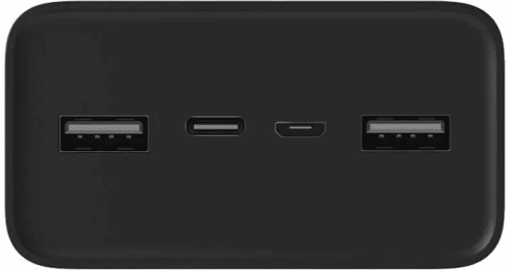 Внешний аккумулятор (павербанк) Xiaomi PB3018ZM 30000mAh 18W Black (BHR9126GL)  Фото №1
