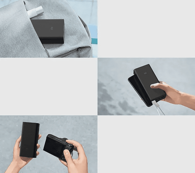Внешний аккумулятор (павербанк) Xiaomi PB3018ZM 30000mAh 18W Black (BHR9126GL)  Фото №11