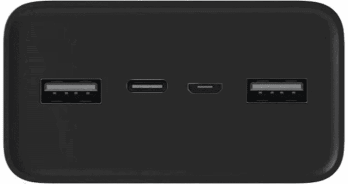 Внешний аккумулятор (павербанк) Xiaomi PB3018ZM 30000mAh 18W Black (BHR9126GL)  Фото №1