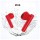 Навушники TWS UMIDIGI AirBuds U Rock Red  Фото №1