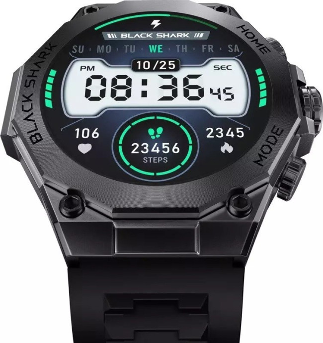 Смарт-годинник Black Shark S1 Pro Black  Фото №1