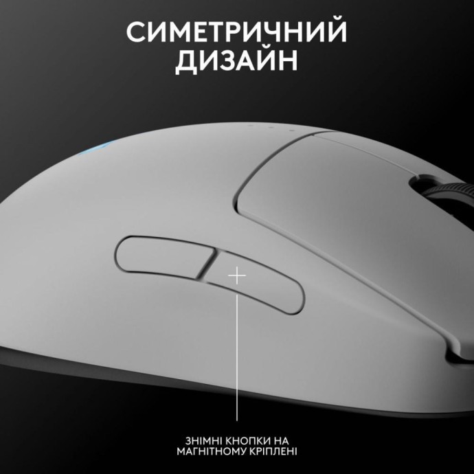 Мышь Logitech PRO 2 Lightspeed White (910-007302)  Фото №0