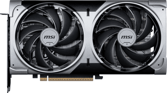 Видеокарта MSI GeForce RTX 5070 12G VENTUS 2X OC Silver