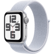 Смарт-часы Apple Watch SE 2 GPS 40mm Silver Aluminium Case w. Blue Cloud Sport Loop (MXEE3) 