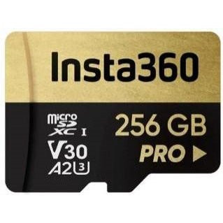 Карта памяти Insta360 256 GB MicroSDXC UHS-I U3 V30 A2 Class 10 (CINSBAVL)
