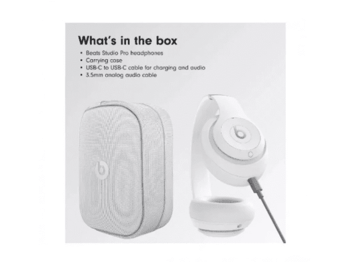 Навушники з мікрофоном Beats by Dr. Dre Studio Pro Matte White (MC2P4)  Фото №0