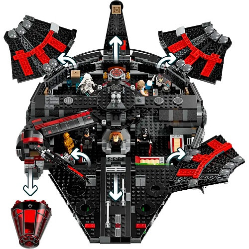 Блоковий конструктор LEGO Star Wars Темний сокіл (75389)  Фото №1