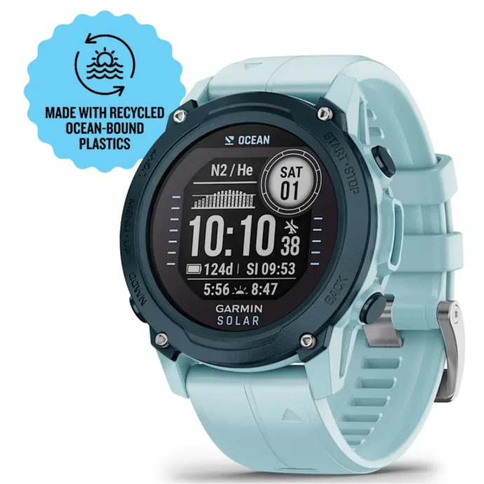 Смарт-часы Garmin Descent G1 Solar Ocean Edition (010-02604-04)  Фото №0