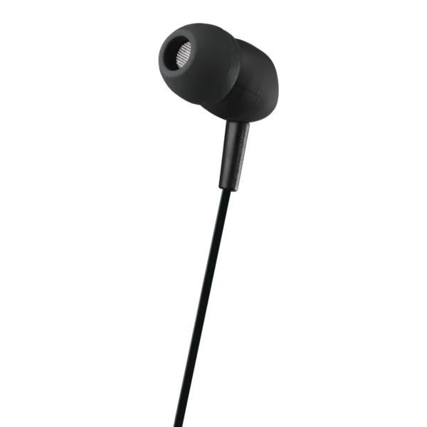 Наушники с микрофоном Hama In-ear earphones Black (00139503)  Фото №2