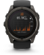 Смарт-часы Garmin Fenix 8 51mm Solar Sapphire Carbon Gray DLC Titanium w. Black/Pebble Gray S. Band (010-02907-10/11/7)