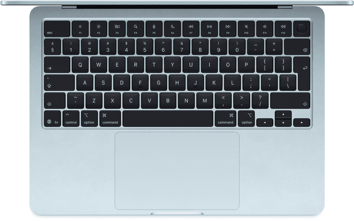 Ноутбук Apple MacBook Air 13,6&quot; 2025 Sky Blue (Z1H7000RZ)  Фото №0
