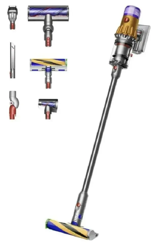 Вертикальний пилосос Dyson V12 Detect Slim Absolute (470521-01) (UK)  Фото №1
