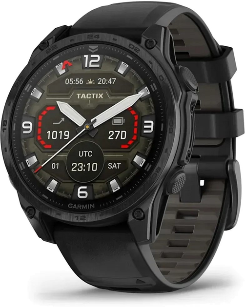 Смарт-часы Garmin tactix 8 - 47 mm AMOLED Includes Applied Ballistics Ultralight Solver (010-03405-00/01)  Фото №0