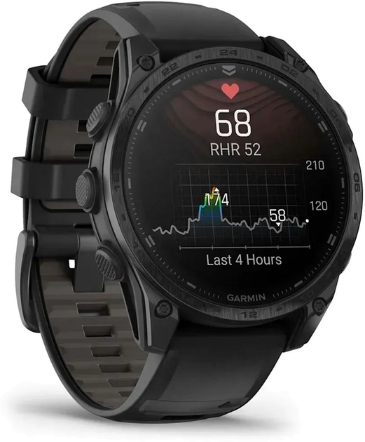 Смарт-часы Garmin tactix 8 - 47 mm AMOLED Includes Applied Ballistics Ultralight Solver (010-03405-00/01)  Фото №1