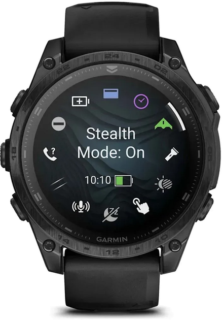 Смарт-часы Garmin tactix 8 - 47 mm AMOLED Includes Applied Ballistics Ultralight Solver (010-03405-00/01)  Фото №5