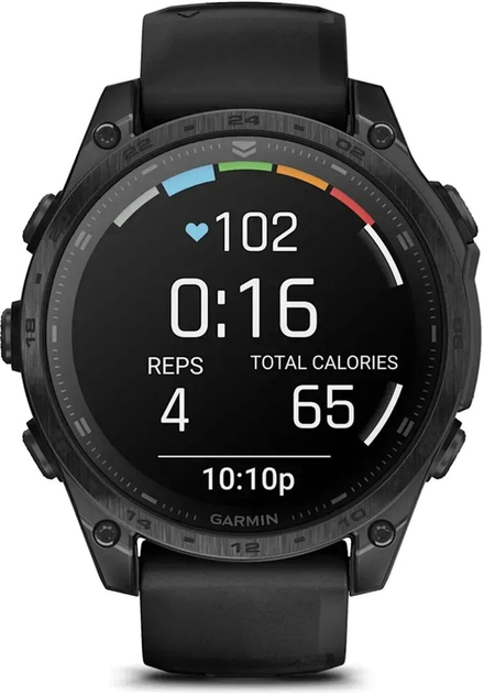 Смарт-часы Garmin tactix 8 - 47 mm AMOLED Includes Applied Ballistics Ultralight Solver (010-03405-00/01)  Фото №6