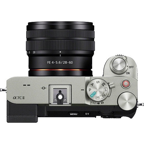 Бездзеркальний фотоапарат Sony Alpha A7C II kit (28-60mm) Silver (ILCE7CM2LS)  Фото №2