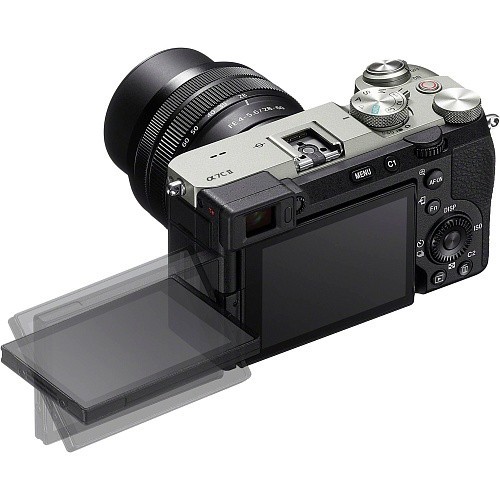 Бездзеркальний фотоапарат Sony Alpha A7C II kit (28-60mm) Silver (ILCE7CM2LS)  Фото №10