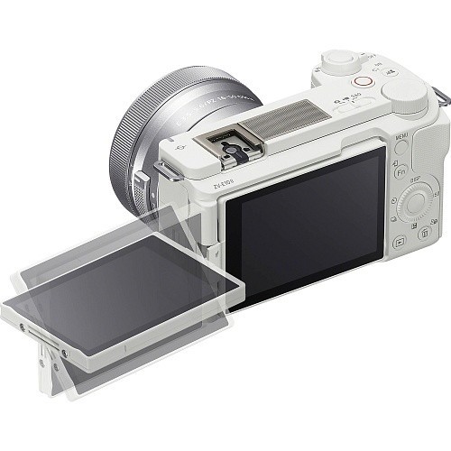 Бездзеркальний фотоапарат Sony ZV-E10 II body White (ZVE10M2W)  Фото №8