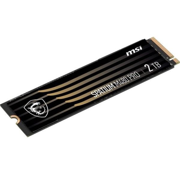 SSD накопитель MSI Spatium M480 Pro 2TB (S78-440Q600-P83)  Фото №0