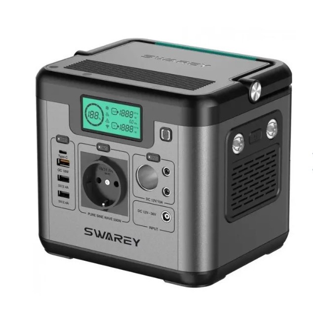 Зарядна станція Swarey S500 (144000mAh 500W)