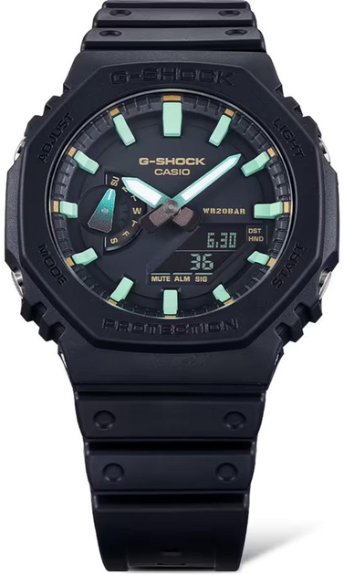 Мужские часы Casio GA-2100RC-1AER  Фото №0