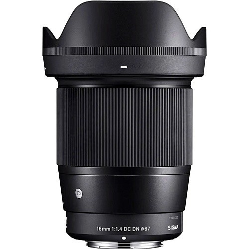 Ширококутний об&#039;єктив Sigma AF 16mm f/1,4 DC DN C (Sony-E)  Фото №2