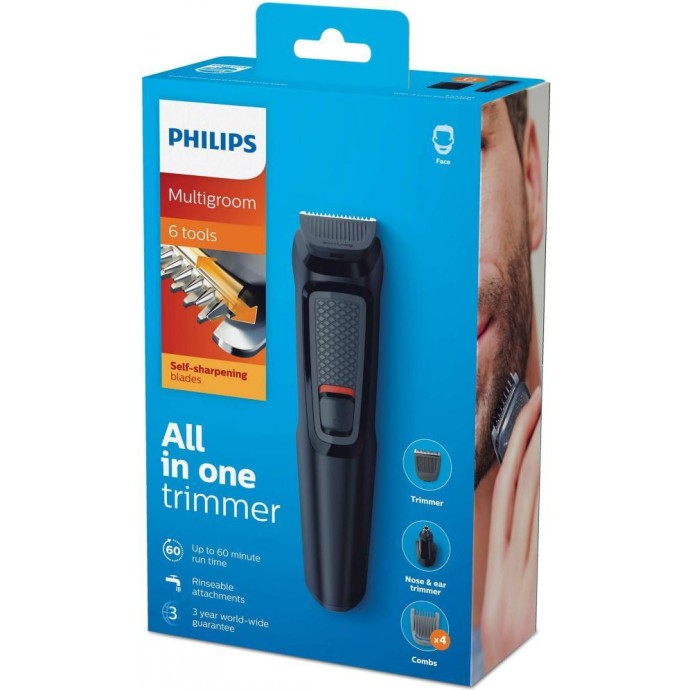Тример для бороди та вусів Philips MG3710/15  Фото №2