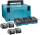 Акумулятор і зарядний пристрій для електроінструменту Makita XGT + BL4040x4 + DC40RB + Makpac (191U28-6)