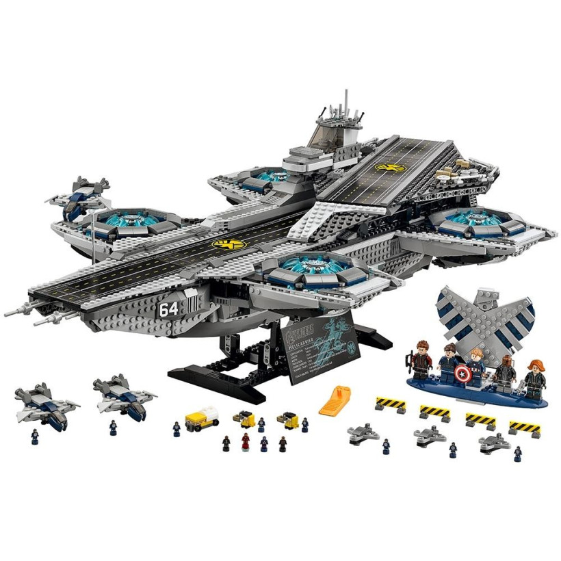 Блоковий конструктор LEGO Авіаносець Месників (76042)