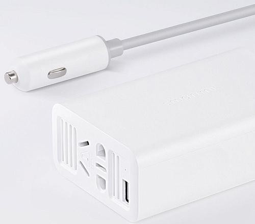 Перетворювач (інвертор) DC-AC Lydsto Car Inverter Standard 12V To 220V 100W (YM-CZNBQ01)  Фото №3
