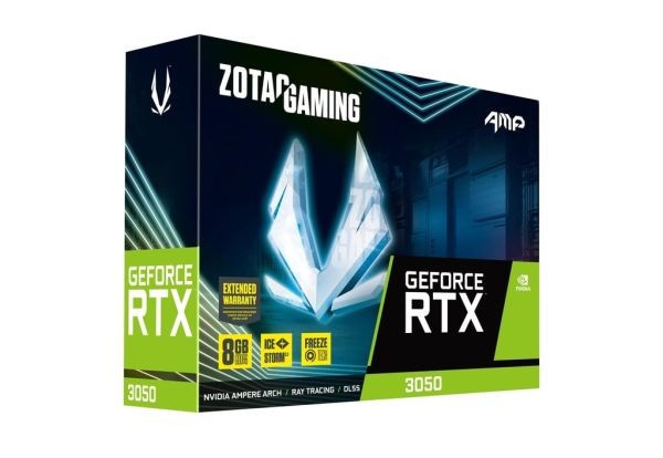 Видеокарта Zotac GAMING GeForce RTX 3050 AMP (ZT-A30500F-10M)  Фото №12