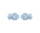 Наушники TWS Bose Ultra Open Earbuds Moonstone Blue (881046-0030)  Фото №1