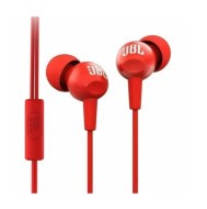 Наушники с микрофоном JBL C100SI Red 