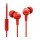 Наушники с микрофоном JBL C100SI Red  Фото №0