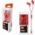Наушники с микрофоном JBL C100SI Red  Фото №4