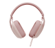 Наушники с микрофоном Logitech Zone Vibe 100 Rose (981-001224)