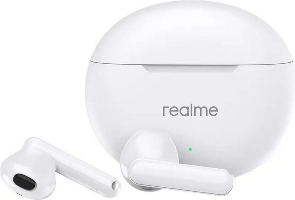 Навушники TWS realme Buds T01 White  Фото №2