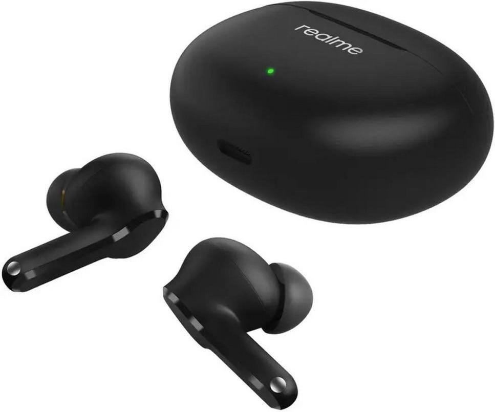 Навушники TWS realme Buds T110 Black  Фото №1