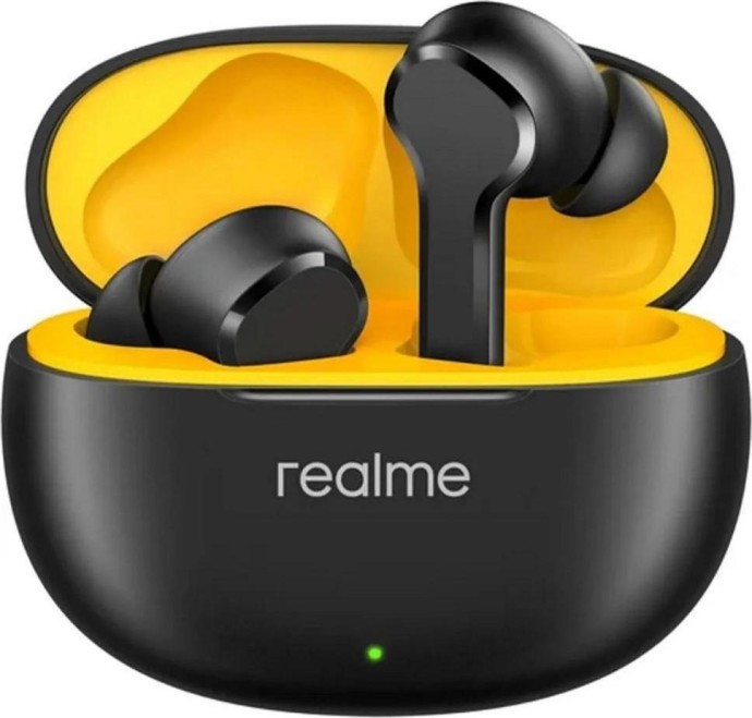 Навушники TWS realme Buds T110 Black  Фото №0