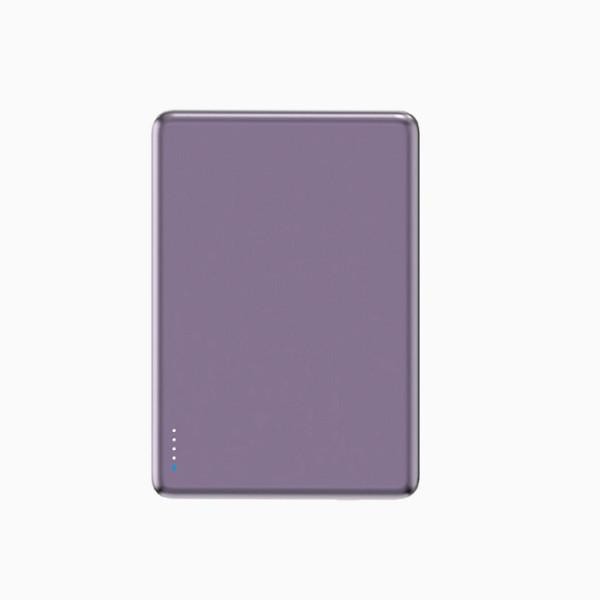 Внешний аккумулятор (Power Bank) ASPOR A381 Magnetic Wireless 5000mAh Purple  Фото №0