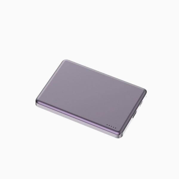 Внешний аккумулятор (Power Bank) ASPOR A381 Magnetic Wireless 5000mAh Purple  Фото №3